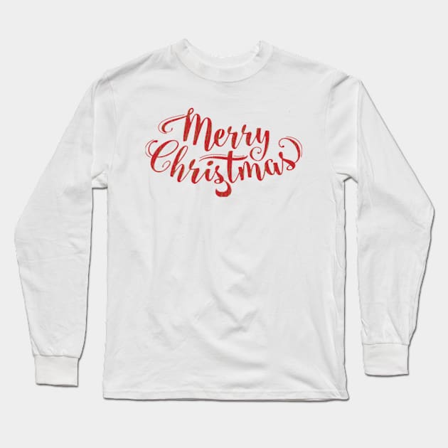 merry christmas design Long Sleeve T-Shirt by Skylimit